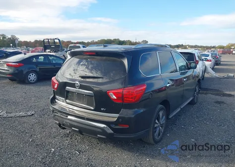 2017 Nissan Pathfinder Sv из США, поврежденный, VIN 5N1DR2MN5HC679701